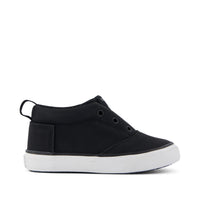 Fenix Mid Toddler Sneaker Black Suede - Side View