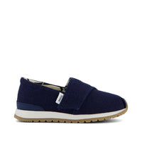 Resident Plus Toddler Sneaker Navy Heritage Canvas - Side View